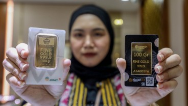 Harga Emas Antam di Pegadaian Hari Ini, Stagnan di Rp1,34 Juta per Gram