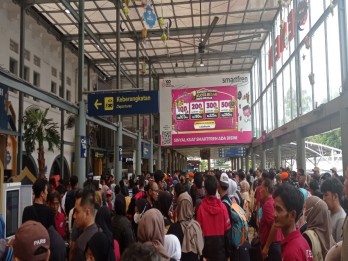 Arus Balik Lebaran, 18.500 Penumpang Kembali ke Jakarta via Stasiun Pasar Senen