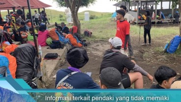 Tidak Punya Tiket, 105 Peserta Open Trip Sempat Naik ke Pos 2 Gunung Rinjani