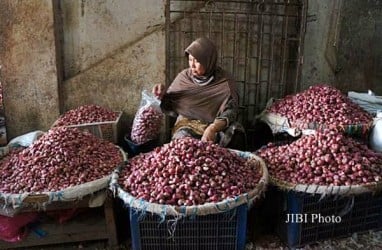 Harga Pangan Pascalebaran di Sumedang, Bawang Merah dan Beras Masih Bertahan Tinggi