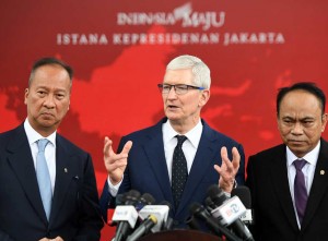 CEO Apple Tim Cook Bertemu Presiden Joko Widodo Bahas Investasi Perusahaan Apple di Indonesia