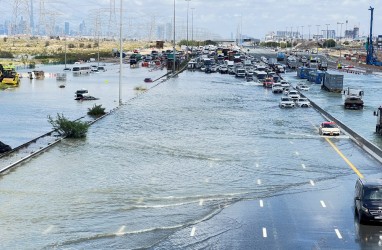 BRIN: Badai Vorteks di Atas Laut Persia Jadi Pemicu Hujan Ekstrem di Dubai