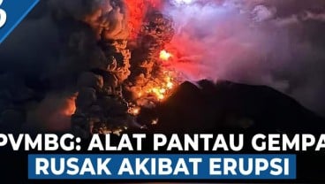 Erupsi Meningkat, Gunung Ruang Naik Status Jadi Awas!