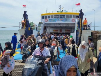 Arus Balik via Kapal Feri Gratis dari Raas Madura Diminati