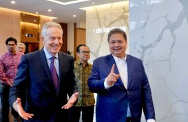 Blair Bertemu Airlangga Bahas Antisipasi Dampak Konflik Timur Tengah hingga Investasi IKN