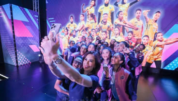 Peluncuran Tim Voli Jakarta Livin' Mandiri