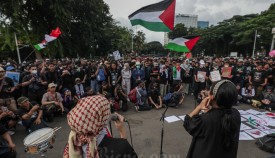 Aksi Stop Genosida Palestina