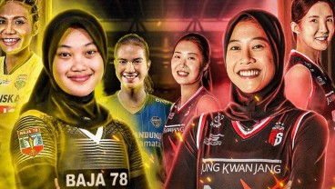 Hasil Indonesia All Star vs Red Sparks: Seru! Indonesia All Star Menangi Set Ketiga