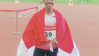 Atlet Pelatnas Atletik Mimika Tampil Gemilang di Singapura Open 2024