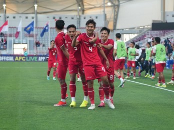 Hasil Babak Pertama Piala Asia U-23: Indonesia Unggul 2-0 dari Yordania
