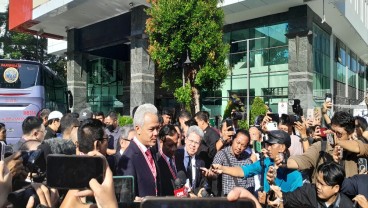 Ganjar-Mahfud Tiba di MK, Hadiri Sidang Putusan Sengketa Pilpres 2024