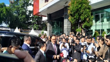 Gaya Anies dan Cak Imin Saat Tiba di Gedung MK