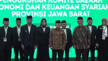 Disentil Wapres Tahun Lalu, Jabar Kini Miliki Komite Daerah Ekonomi dan Keuangan Syariah