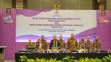 RUPS Bank UMKM Jatim, Komposisi Direksi Berubah, Capaian 2023 Diapresiasi