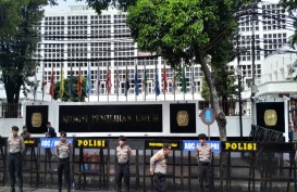 Suasana KPU Jelang Penetapan Prabowo-Gibran Presiden dan Wapres Terpilih
