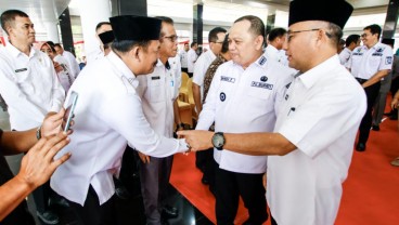 Sertijab, Apriyadi Siap Dukung Penuh Pj Bupati Muba Sandi Fahlepi