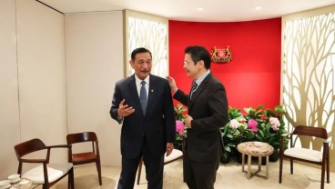 Bertemu Calon PM Singapura Lawrence Wong, Luhut Bahas Kerja Sama CCS hingga Blue Food