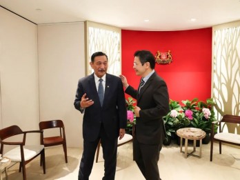 Bertemu Calon PM Singapura Lawrence Wong, Luhut Bahas Kerja Sama CCS hingga Blue Food