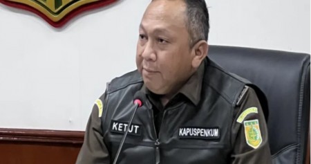 Kepala Pusat Penerangan Hukum Kejaksaan Agung (Kapuspenkum Kejagung) Ketut Sumedana. ANTARA/Putu Indah Savitri.