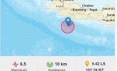 Gempa Garut M 6,5 Terasa hingga Jakarta, Tidak Berpotensi Tsunami