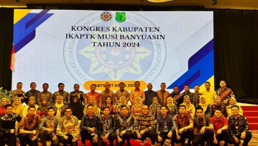 Akhmad Toyibir dan Mohammad Reza Nahkodai IKAPTK Muba 2024-2029