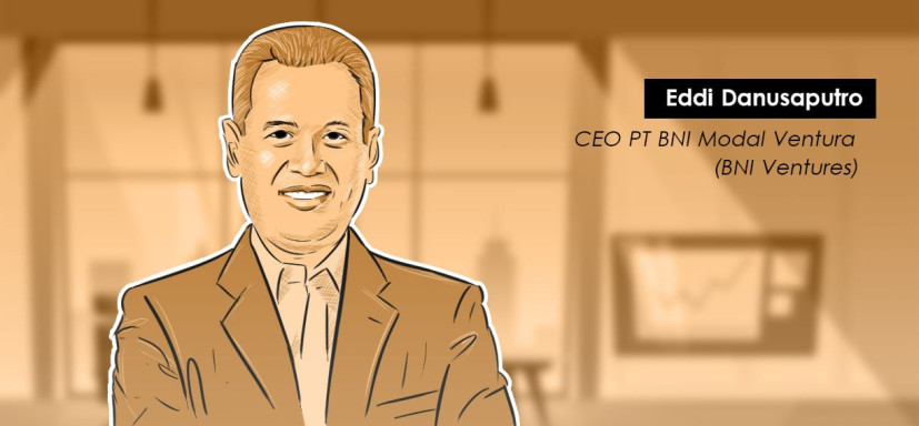 Eddi Danusaputro:  Berstrategi Jadi 'Bapak' Para Startup Dalam Portofolio