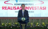 Realisasi Investasi Kuartal I/2024 tembus Rp401,5 Triliun, Menteri Bahlil Bahas Drama Pilpres Telah Usai