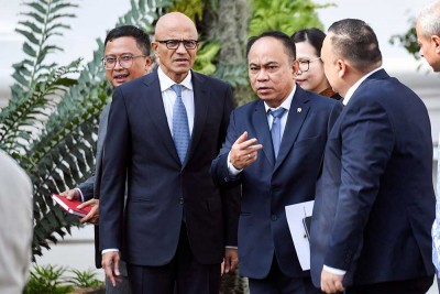 CEO Microsoft Satya Nadella Bertemu Presiden Joko Widodo di Istana Kepresidenan