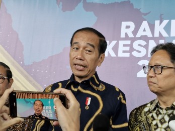 Jokowi Resmikan Bendungan Tiu Suntuk, Proyek Beranggaran Rp1,4 Triliun