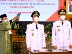 Wakil Wali Kota Solo Teguh Prakoso Daftar Pilkada Surakarta 2024