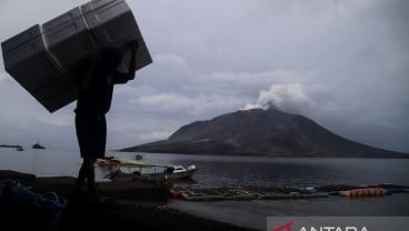 Ancaman Awan Panas dan Banjir Lahar dari Gunung Ruang Perlu Diwaspadai