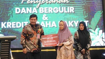 Bank Jatim Cairkan KUR Rp500 Juta ke Pedagang Eceran