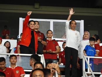Jokowi Optismistis Timnas Indonesia U-23 Bisa Menang dari Guinea