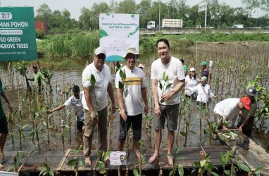 Wujudkan Komitmen Keberlanjutan, IFG Life Tanam Mangrove di PIK Bersama AAJI