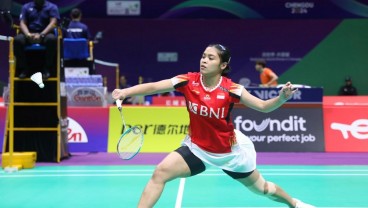 Hasil Final Uber Cup 2024: Gregoria Tumbang, Indonesia Tertinggal 0-1