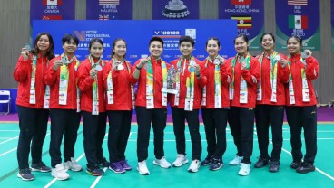 Runner-up Uber Cup 2024, Tim Putri Indonesia Melampaui Target