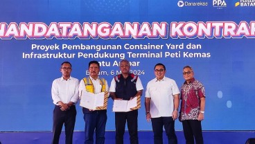 WSBP Resmi Tangani Proyek Pembangunan Container Yard Pelabuhan Batu Ampar