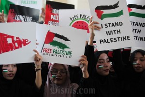 Aksi Mahasiswa Bela Palestina