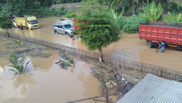 Dua Kecamatan di Kabupaten OKU Dilanda Banjir, 1.695 Rumah Terdampak