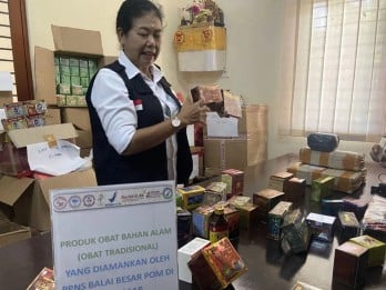 Obat Kuat 3.799 Kotak Disita di Denpasar