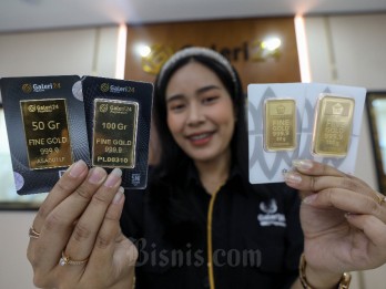 Harga Emas Antam dan UBS di Pegadaian Makin Murah, Kamis (9/5/2024)