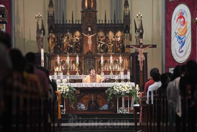 Gereja Katedral Gelar Ibadah Misa Kenaikan Isa Almasih