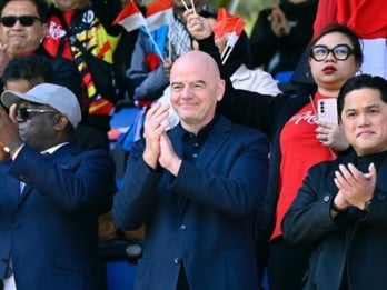 Kesan Presiden FIFA saat Saksikan Indonesia vs Guinea