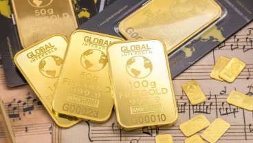 Harga Emas Global Anjlok 1% Jelang Rilis Data Inflasi Pekan Ini