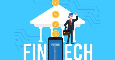 Ilustrasi fintech. /Freepik