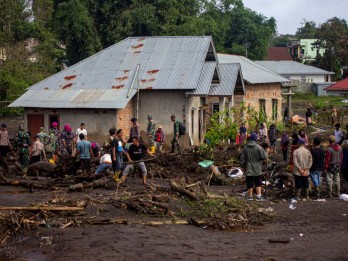20 Korban Banjir Bandang Lahar Dingin di Sumbar Masih Belum Ditemukan