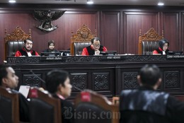 Hakim MK Mulai Rapat Pembahasan Perkara Sengketa Pileg 2024