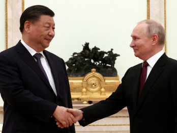 Momen Putin dan Xi Jinping Bertemu di Beijing