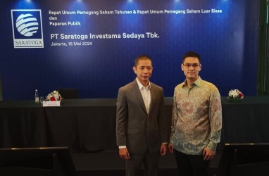 Sah! Saratoga (SRTG) Bagi Dividen Rp298,43 Miliar