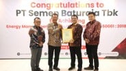 Dukung Pengelolaan Energi Berkelanjutan, Semen Baturaja Raih Sertifikat Manajemen Energi ISO 50001:2018